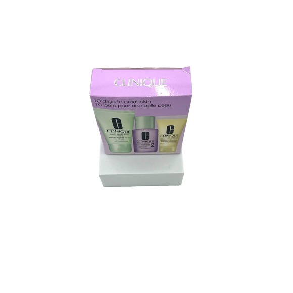 Clinique 3 Step Kit‎  Facial Soap 1 oz Clarifying Lotion 2 1oz Moisturizing 1oz - Picture 4 of 4
